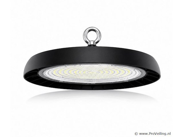 5 x led highbay ufo – 100w – 6400k koud wit – ip65 – agora-100 - afbeelding 2 van  5