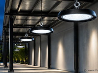 5 x led highbay ufo – 100w – 6400k koud wit – ip65 – agora-100 - afbeelding 3 van  5
