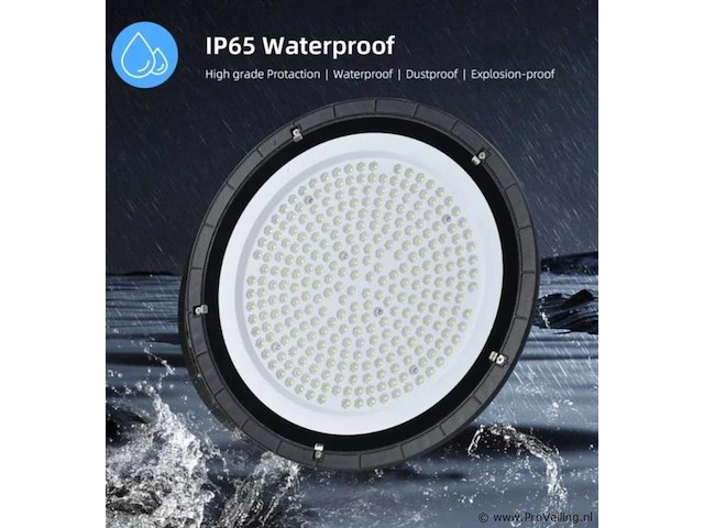 5 x led highbay ufo – 180w – 6500k koud wit – ip65 – agree-180 - afbeelding 1 van  5