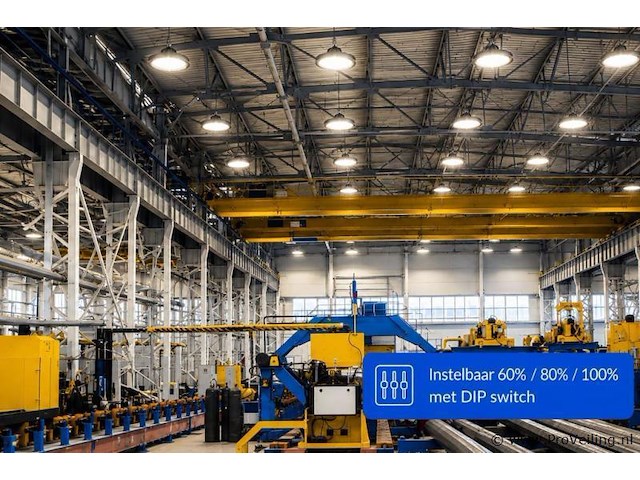 5 x led highbay ufo pro 200w – instelbaar 60% / 80% / 100% – 4000k – web-200 - afbeelding 2 van  5