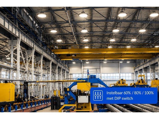 5 x led highbay ufo pro 200w – instelbaar 60% / 80% / 100% – 4000k – web-200 - afbeelding 2 van  5