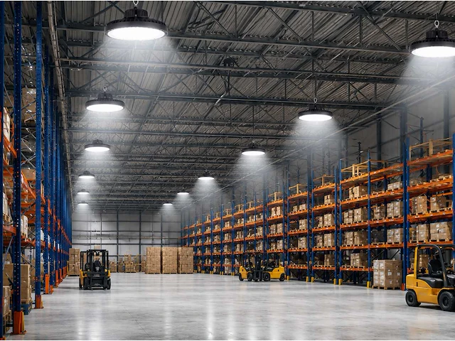 5 x led highbay ufo pro 200w – instelbaar 60% / 80% / 100% – 6500k – web-200 - afbeelding 4 van  6