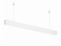 5 x led lineaire hanglamp 40w – 3cct instelbaar - wit – innova3-40 3cct - afbeelding 2 van  5