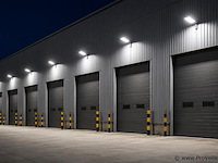 5 x led straatlamp 150w – 6400k koud wit - grijs – ip65 – florida-150 - afbeelding 2 van  5