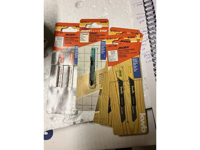 5 x pakje decoupeerzaagjes - afbeelding 2 van  7