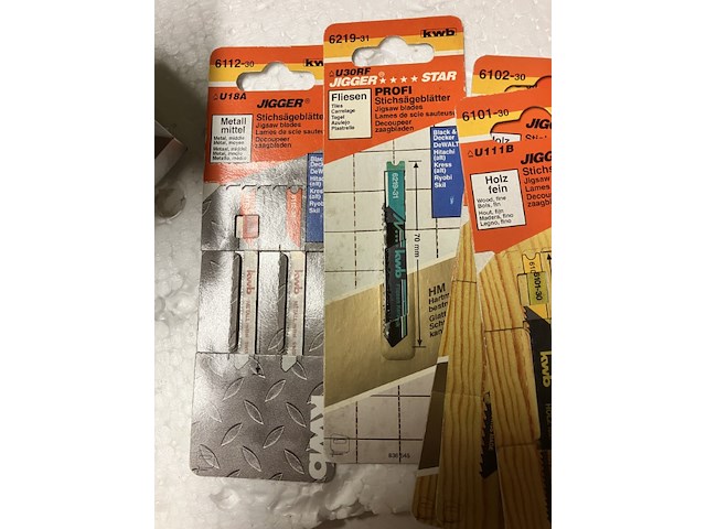 5 x pakje decoupeerzaagjes - afbeelding 3 van  7