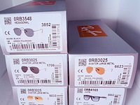 5 x rayban polarized zonnebrillen - aviator, hexagonal, justin - afbeelding 1 van  9