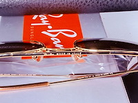 5 x rayban polarized zonnebrillen - aviator, hexagonal, justin - afbeelding 5 van  9