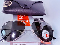 5 x rayban polarized zonnebrillen - aviator, outdoorsman, justin - afbeelding 2 van  7