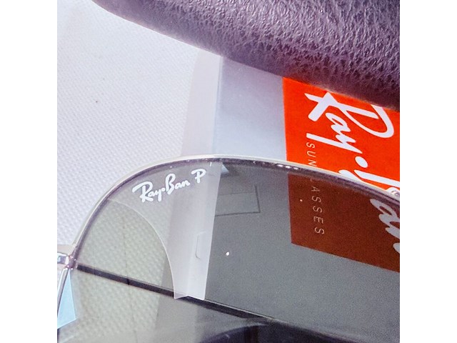 5 x rayban polarized zonnebrillen - aviator, outdoorsman, justin - afbeelding 3 van  7