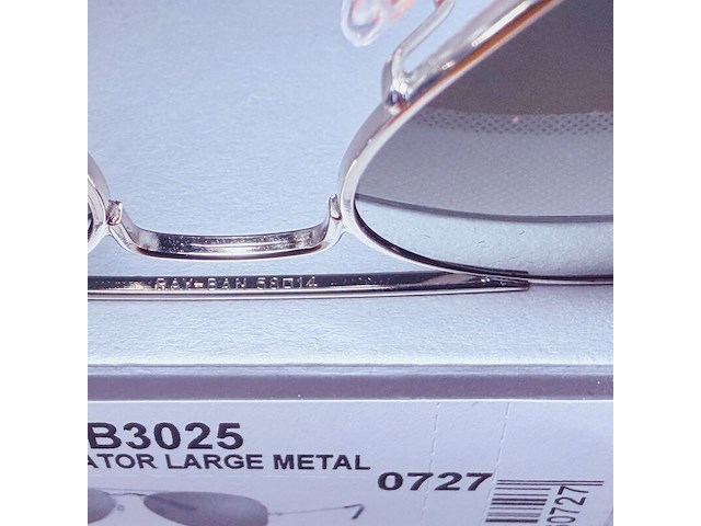 5 x rayban polarized zonnebrillen - aviator, outdoorsman, justin - afbeelding 5 van  7