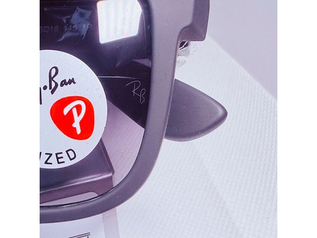 5 x rayban polarized zonnebrillen - aviator, outdoorsman, justin - afbeelding 7 van  7