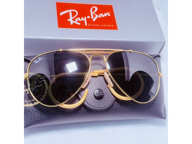 5 x rayban polarized zonnebrillen - aviator, outdoorsman, marshal - afbeelding 2 van  7