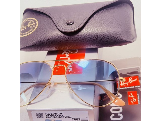 5 x rayban polarized zonnebrillen - aviator, outdoorsman, marshal - afbeelding 4 van  7