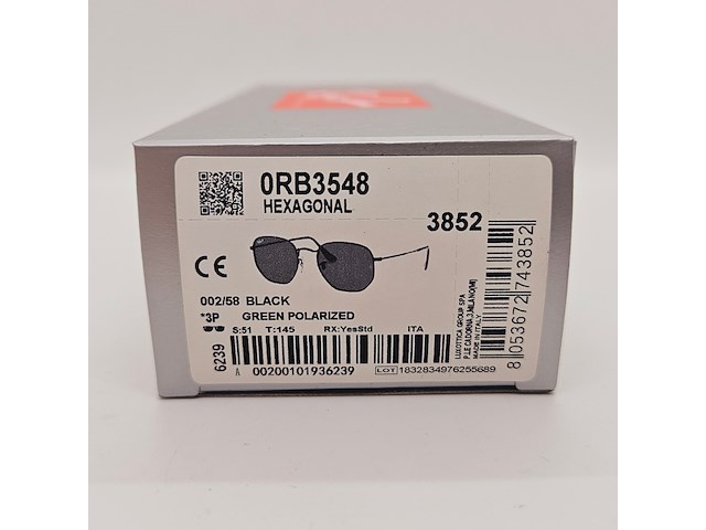 5 x rayban zonnebrillen - aviator, outdoorsman, clubmaster, hexagonal etc… - afbeelding 14 van  15