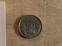 50 centiem frankrijk 1933 - afbeelding 2 van  3