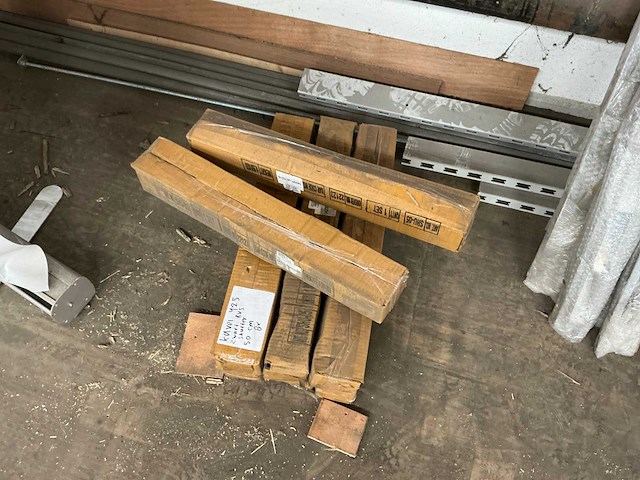 50 cm schutter rvs (8x) - afbeelding 1 van  2