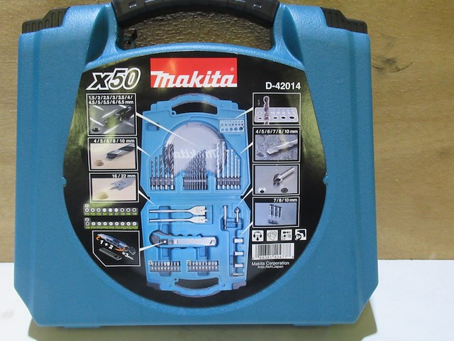 50-dlg bit/schroef/boorset makita, d42014 - afbeelding 3 van  3