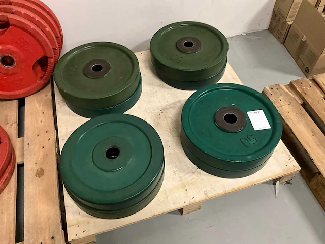 50 kg - halterschijf (2x) - afbeelding 2 van  3