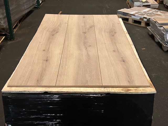 50 m2 laminaat brede plank - 1380 x 246 x 8 mm - afbeelding 3 van  3