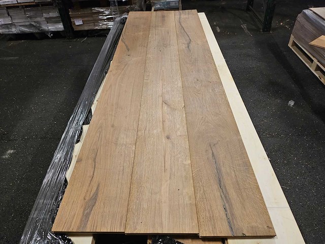 50 m2 parket eiken multiplank xl - 2200 x 220 x 15 mm - afbeelding 2 van  2