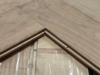 50 m2 parket eiken onbehandeld visgraat - 540 x 90 x 12,7 mm - afbeelding 2 van  3