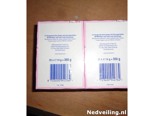 50 pakjes stimorol bubble mint sugar free - afbeelding 3 van  5