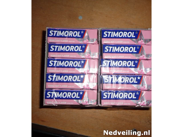 50 pakjes stimorol bubble mint sugar free - afbeelding 4 van  5
