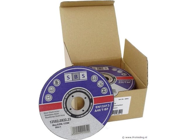 50 slijpschijven 125mm - afbeelding 2 van  2