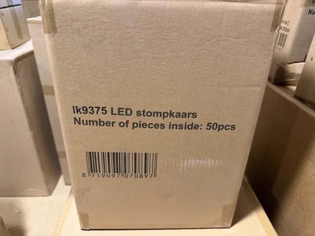 50 stomp led kaarsen homebound, rust - afbeelding 5 van  6