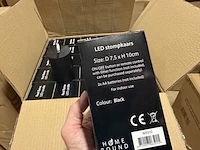 50 stomp led kaarsen homebound, zwart - afbeelding 4 van  5