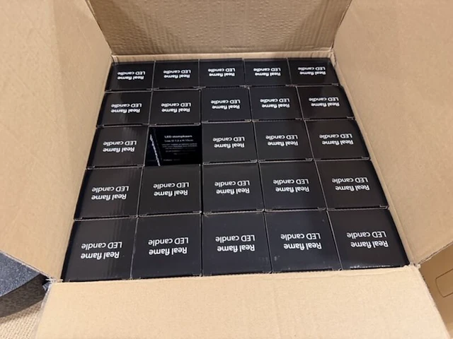 50 stomp led kaarsen homebound, zwart - afbeelding 4 van  4