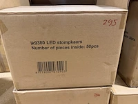 50 stomp led kaarsen homebound, zwart - afbeelding 5 van  5
