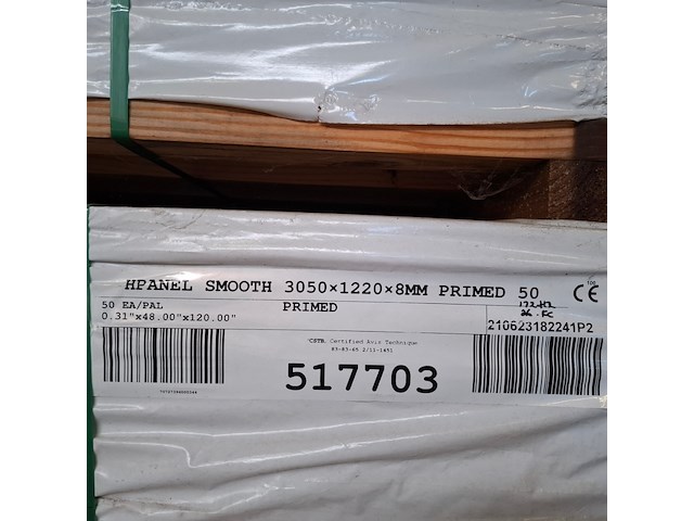 50 stuks vezelcementplaat, hardi, hpanel smooth - afbeelding 3 van  4