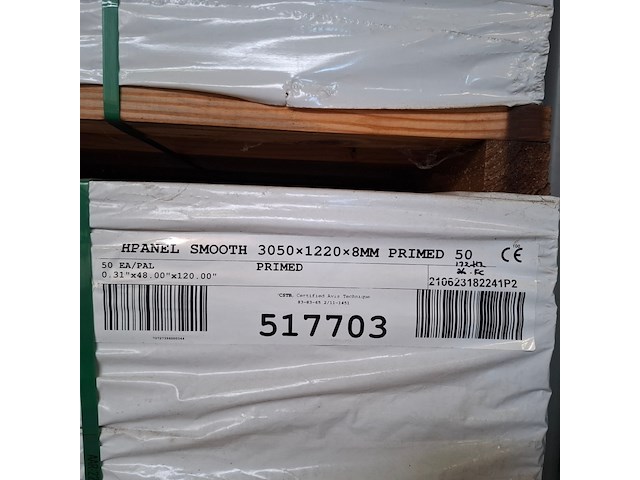 50 stuks vezelcementplaat, hardi, hpanel smooth - afbeelding 3 van  4