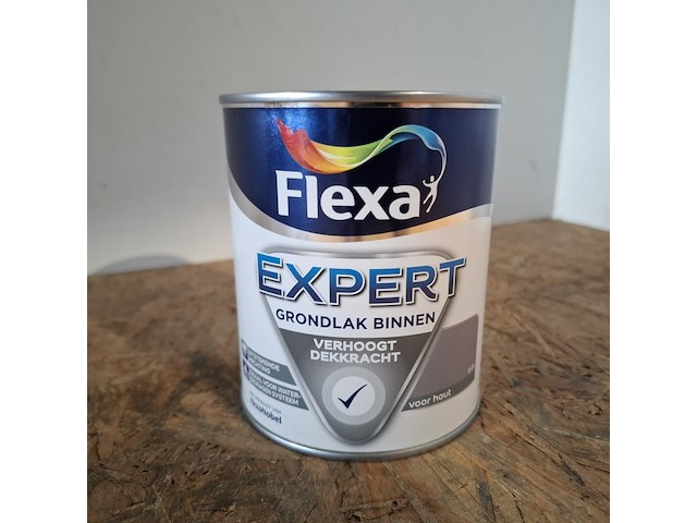50 x 0,75 liter grondlak, flexa, midden grijs - afbeelding 2 van  5