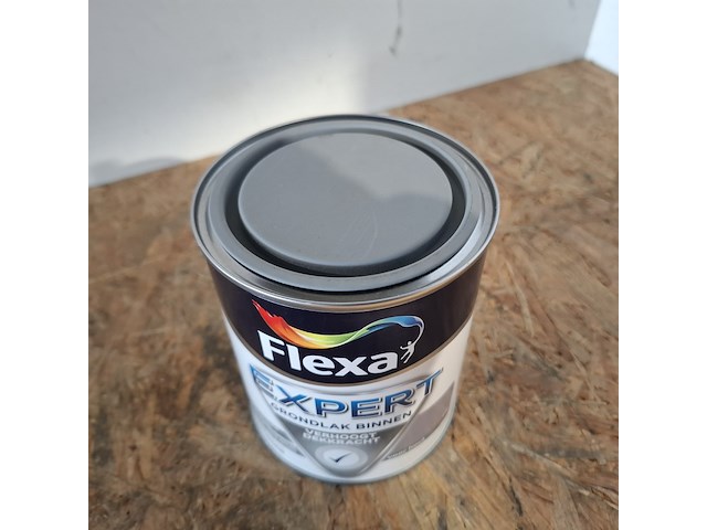 50 x 0,75 liter grondlak, flexa, midden grijs - afbeelding 3 van  5