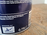 50 x 0,75 liter grondlak, flexa, midden grijs - afbeelding 5 van  5
