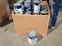 50 x 0,75 liter grondlak, flexa, midden grijs - afbeelding 1 van  5