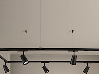 50 x 3-fase spanningsrail ophangset zwart - afbeelding 5 van  8