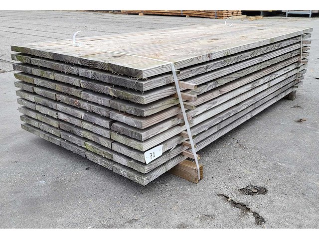 50 x douglas steigerplanken 32x200mm, lengte 200cm - afbeelding 2 van  6