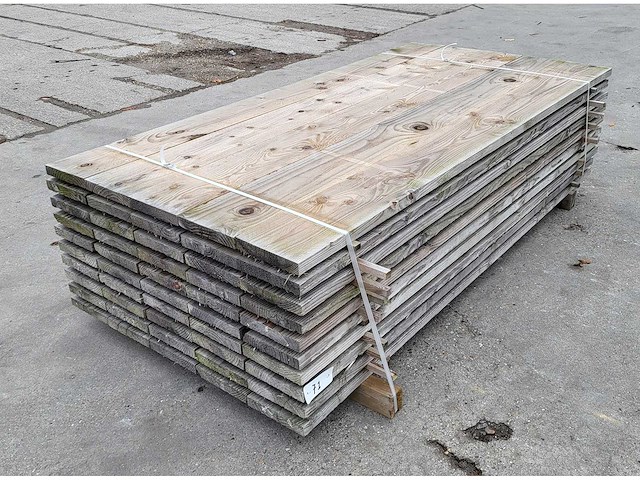 50 x douglas steigerplanken 32x200mm, lengte 200cm - afbeelding 5 van  6