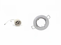 50 x downlight fitting – draaibaar – gu10 – wit – ip20