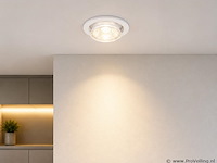 50 x downlight fitting – gu10 – wit – ø90mm – ip20 – mint-1 - afbeelding 1 van  4