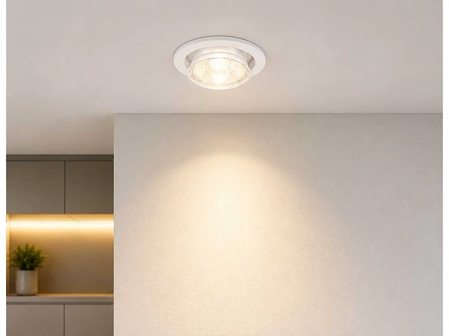 50 x downlight fitting – gu10 – wit – ø90mm – ip20 – mint-1 - afbeelding 1 van  4