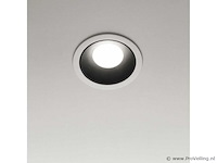 50 x downlight fitting – gu10 – zwart/wit – ip20 - afbeelding 1 van  4
