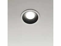 50 x downlight fitting – gu10 – zwart/wit – ip20