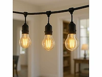 50 x filament led ball lamp 4w – 2700k warm wit – e27 - helder glas