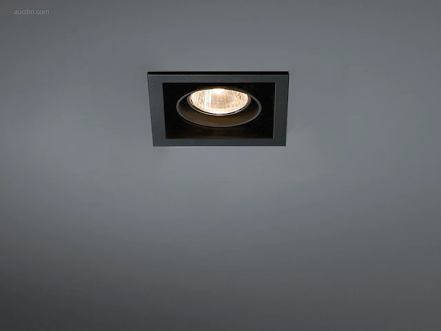 50 x gt square 1.0 design inbouwspots zwart - afbeelding 8 van  8