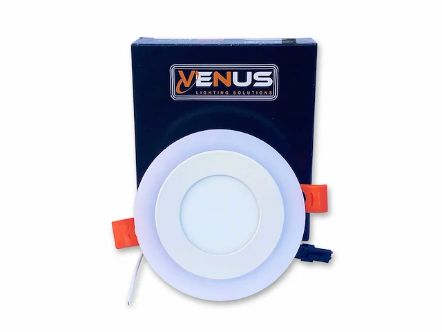 50 x led paneel – warm wit / koud wit – 6w (3w + 3w) – aan/uit - afbeelding 3 van  5
